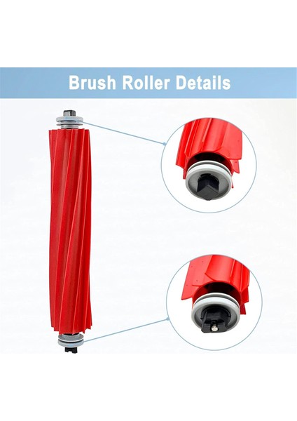 Xiaomi Için Aksesuar Kiti Roborock Q7 / Q7+ / Q7 Max / Q7 Max+ Robot Vakum Parçaları Ana Yan Fırça Hepa Filtre Mop Bez (Yurt Dışından) indirimleri