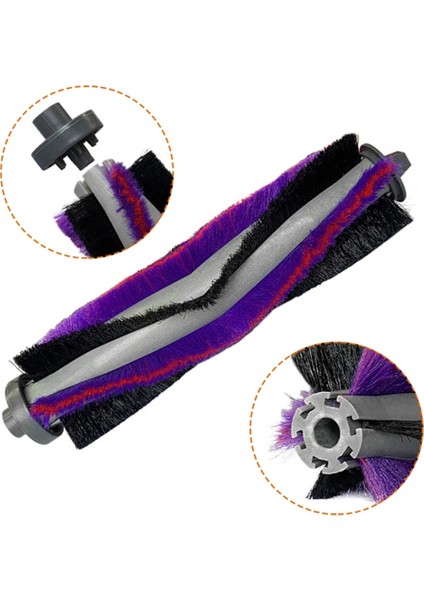 A8 / Eureka E10S / Eta Aurum Pro 624 Robot Vakum Aksesuarları Yedek Ana Yan Fırça Filtresi Mop Pad Için 11 Adet (Yurt Dışından) fırsatları