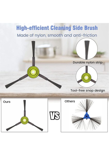 Ecovacs Deebot T9 Aıvı T8 Aıvı N8 Pro Serisi Robot Vakum Süpürge Yan Fırçası Ana Fırça Filtre Aksesuarları Parçaları (Yurt Dışından) fırsatları