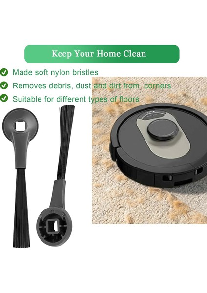 Köpekbalığı Aı AV2501S, AV2501AE, RV2502AE RV101AE, RV1100, RV2011DRUS Vakum Süpürge Yedek Parçaları Için Yan Fırça Aksesuarları (Yurt Dışından) indirimleri