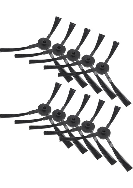 Ilıfe V3 V5 V5 A4 A4 A4S Robot Vakum Süpürücü Için 10 Pack Yedek Yan Fırça (Yurt Dışından)