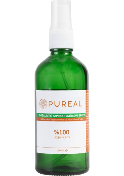 Doğal Bitki Yaprak Temizleme Spreyi