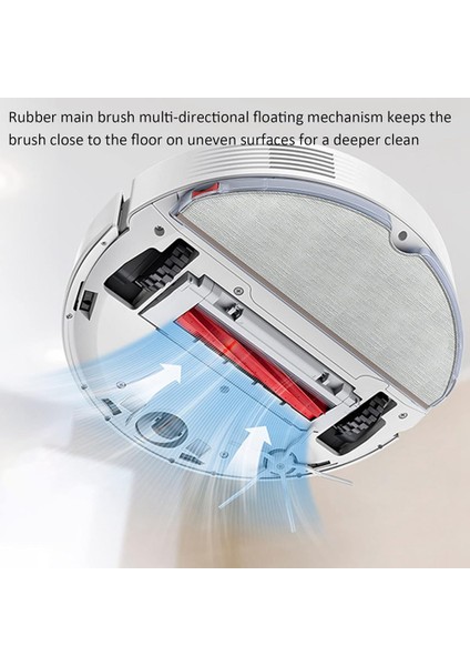Roborock Q7 Için Max/q7 Max Plus/t8 Robot Vakum Süpürge Ana Yan Fırça Hepa Filtre Mop Bezi Yedek Parçalar (Yurt Dışından) fiyatları