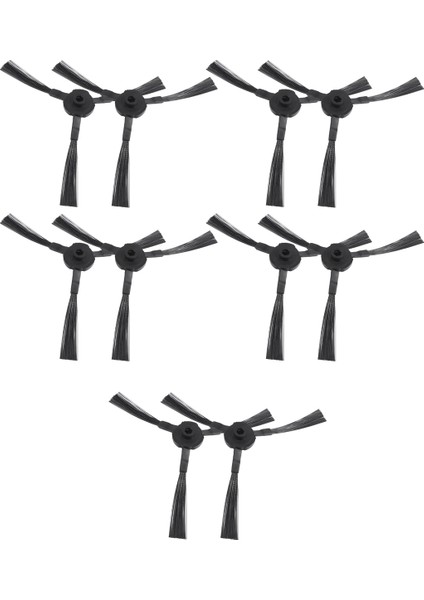 Ilıfe V3 V5 V5 A4 A4 A4S Robot Vakum Süpürücü Için 10 Pack Yedek Yan Fırça (Yurt Dışından) modelleri