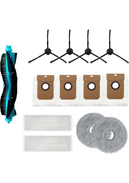 Cecotec Conga 11090 Spin Devrimi Vakum Süpürge Parçası Ana Yan Fırça Filtresi Mop Toz Çantası Değiştirme Aksesuarları (Yurt Dışından)