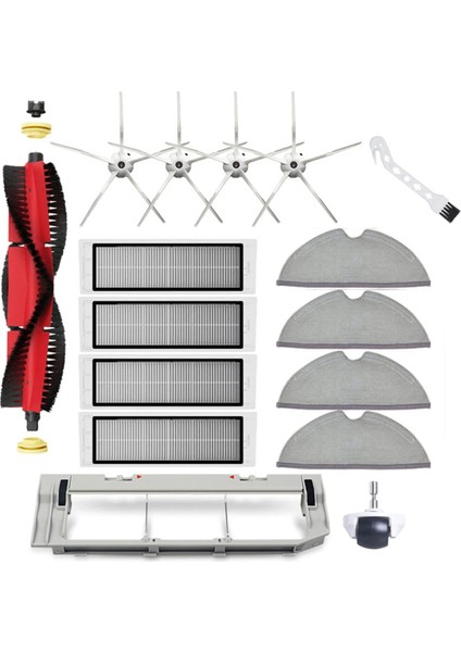 Roborock S5 S50 S5 Max S6 S6 S6 Maxv S6 Saf E4 E5 Robot Vakum Süpürge Ana Yan Fırça Hepa Filtre Paspas Yedek Parçaları (Yurt Dışından)