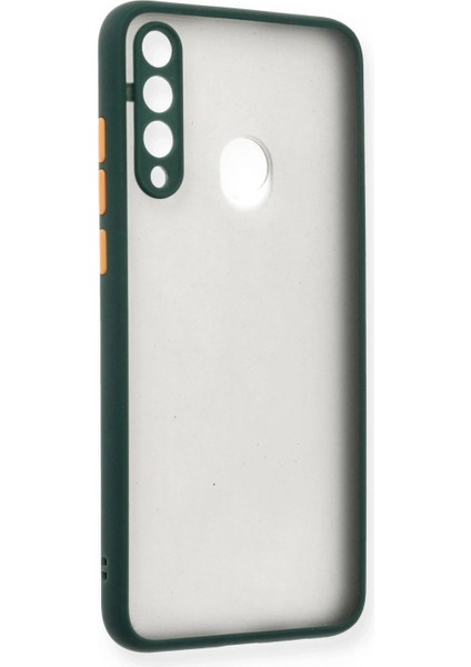 Huawei Y6P Kılıf Montreal Silikon Kapak - Yeşil fiyatları