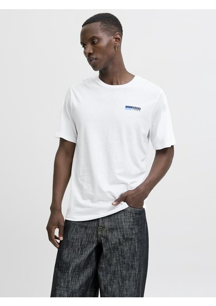 Jack Jones Corp Logo Erkek Tişört 12277925