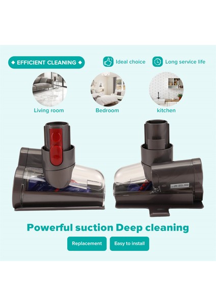 Elektrik Yatak Tozu Akar Çıkarma Fırçası Dyson V7 V7 V8 V10 V11 V15 Vakum Süpürge Mini Motorlu Takım Fırçası Başlığı (Yurt Dışından) indirimleri