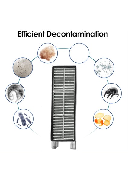 Dreame Mova G30/G30 ULTRA/G30 PRO/G20 Master Robot Vakum Temizleyici Ana Yan Fırça Filtre Toz Çantası Değiştirilebilir Parçalar (Yurt Dışından)