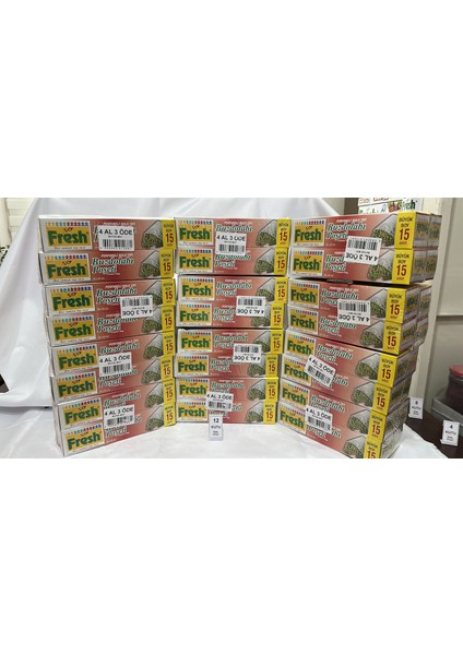 x 12 Paket Buzdolabı Poşeti Büyük Boy (4 Al 3 Öde)