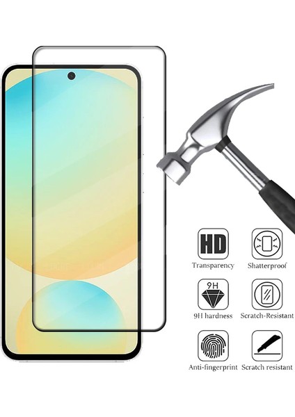 Samsung Galaxy S25 Uyumlu Tam Kaplayan Darbeye Dayanıklı Kırılmaz Cam Seramik Ekran Koruyucu fiyatları