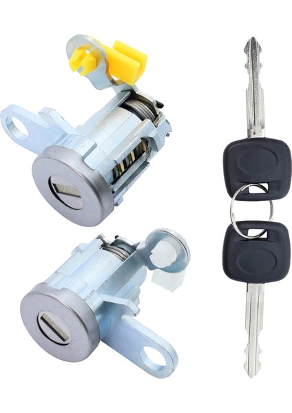 Toyota Tacoma 1995-2004 Için Keys ile Ön Kapı Kilit Silindiri 69051-35070 69052-35070 (Yurt Dışından)
