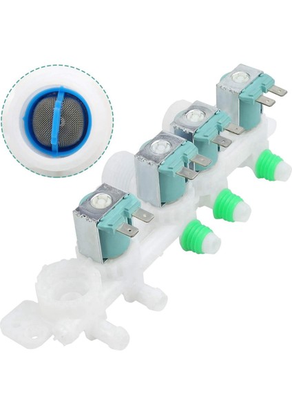 DC97-15459G Samsung Çamaşır Makinesi Su Giriş Vanası AP5623056 PS4220861 EAP4220861 3276197, WA456DRHDSU WA48J7700AW'NIN Yerini Alır (Yurt Dışından) modelleri