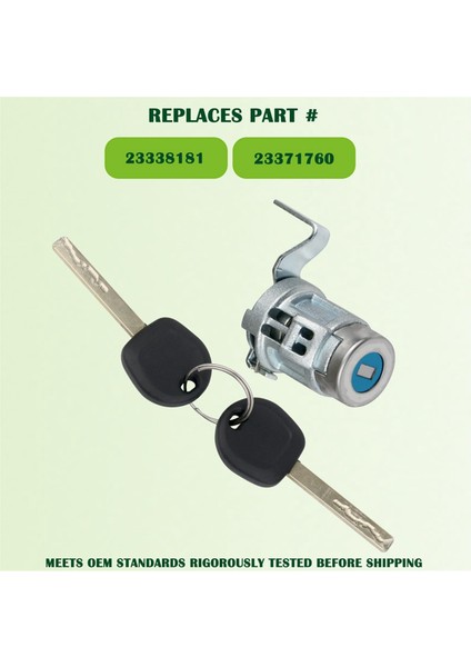Arka Bagaj Kapağı Asansör Kapı Kilit Silindiri Chevy Silverado Gmc Sierra Kanyonu Için Anahtarlarla 23338181 23371760 (Yurt Dışından) indirimleri