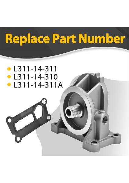 Yağ Sensörü Tapası ve Conta ile Yağ Filtre Koltuğu L311-14-311 L311-14-310 Mazda 3 5 Cx-7 Için L31114311A (Yurt Dışından) fırsatları