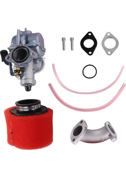 26MM+38MM Karbüratör Hava Filtresi Giriş Borusu XR100 CRF100 Yırtıcı GX200 196CC Için Evrensel (Yurt Dışından)
