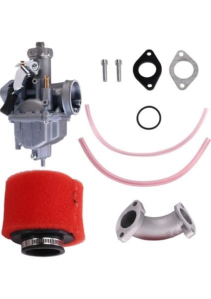 26MM+38MM Karbüratör Hava Filtresi Giriş Borusu XR100 CRF100 Yırtıcı GX200 196CC Için Evrensel (Yurt Dışından) modelleri