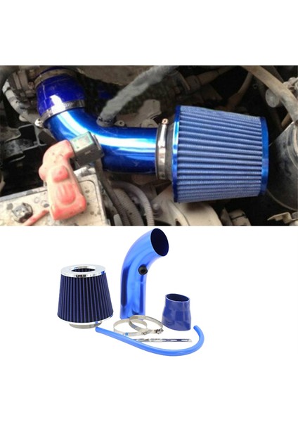 Araç 76MM Hava Filtresi Emme Borusu Hava Giriş Sistemi Turbo Boru Turbo Indüksiyon Boru Tüp Hava Filtresi Araç Aksesuarları (Yurt Dışından) fırsatları