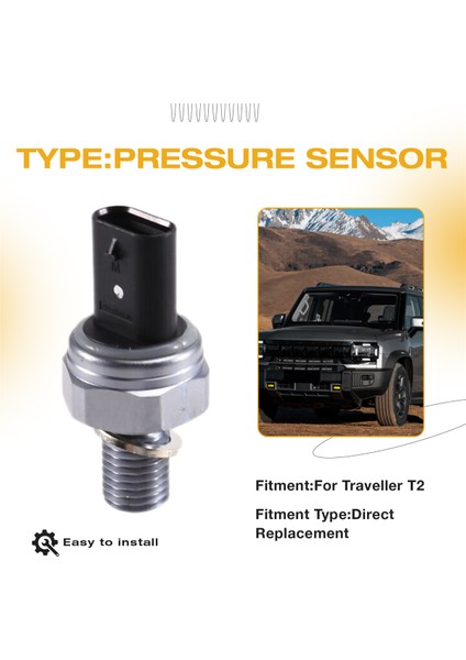 2517262301 Jetour Traveller T2 Için Araba Basınç Sensörü (Yurt Dışından) fırsatları