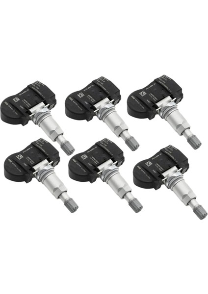 6pcs 52933-2J100 Tpms Lastik Basınç Sensörü 433MHZ Hyundai Genesis Accent Elantra Kia Rio Sorento 12-2019 529332J100 (Yurt Dışından)