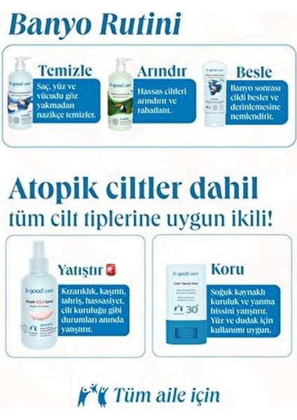 Bebek & Çocuk Duş Yağı Atopik Ciltler İçin Hipoalerjenik 500 ml Vegan Formül