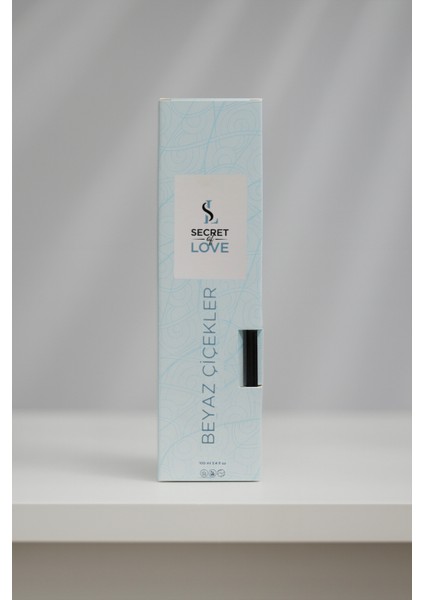 Beyaz Çiçekler Çubuklu Oda Kokusu 100 ml