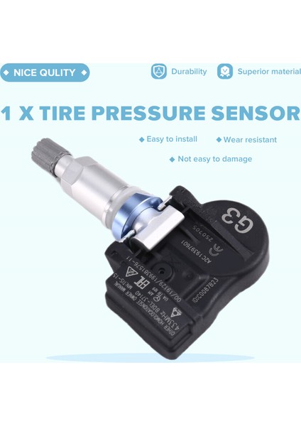 Araba Tpms Mazda 3 B-Hatch Xev Cx-30 Cx-5 Cx-50 BDEL-37-140 BDMC-37-140 433MHZ (Yurt Dışından) fırsatları