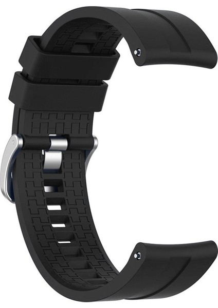Huawei Watch Gt 6 46MM Kordon, Silicone Rapidbands Siyah