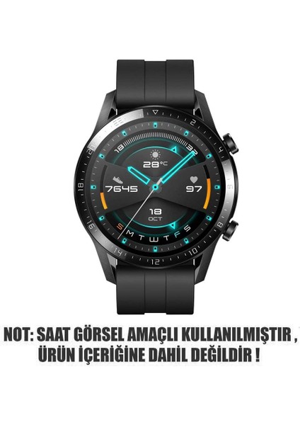 Huawei Watch Gt 6 46MM Kordon, Silicone Rapidbands Siyah fiyatları