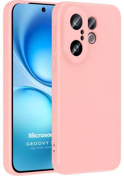 Vivo X200 Fe 5g Kılıf Groovy Soft Pembe