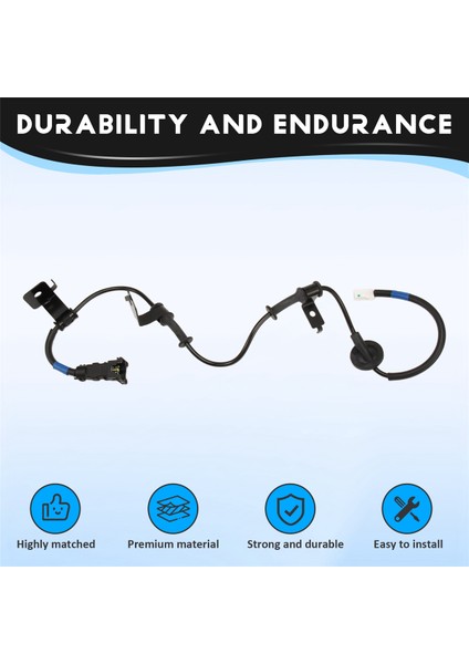 Kia Forte Cerato Koup 2009-2013 Için Araba Arka Sol Abs Tekerlek Hız Sensörü 59910-1M400 (Yurt Dışından) indirimleri