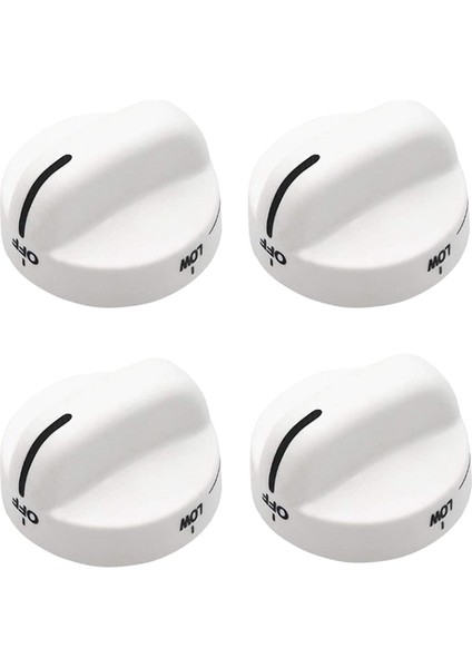 4x WP8273104 Kontrol Düğmesi Değişimi Ocak/ocak 8273104 PS393679 8273112 WP8273104VP 8273284 ile Uyumlu (Yurt Dışından)