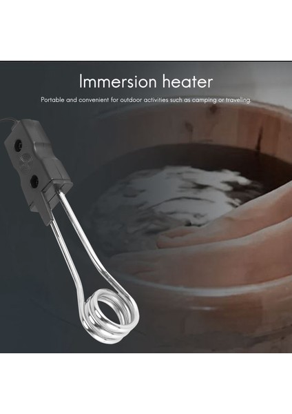 Otomatik Daldırma Isıtıcılı Su Isıtıcısı Seyahat Daldırma Isıtıcıları Mobil Daldırma Isıtıcıları Kamp Açık Hava Siyah (Yurt Dışından) fiyatları