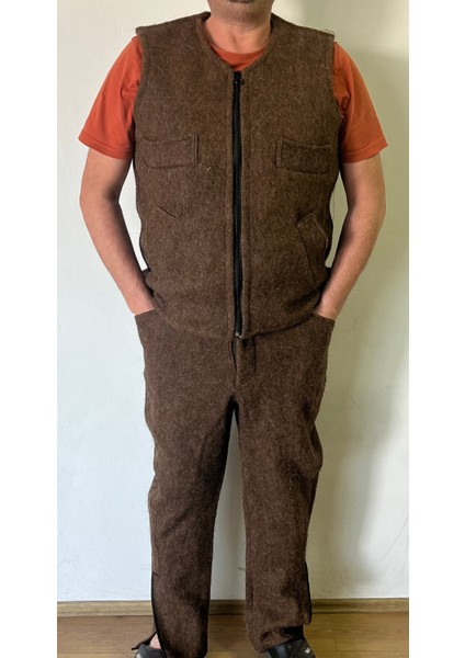 Ahsen Keçe Yelek ve Pantolon Alt Üst Takımı fiyatları