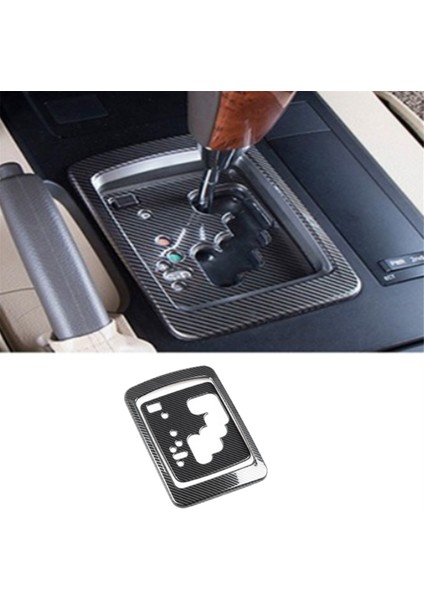 Toyota Land Cruiser Için Araç Dişli Vites Paneli Çerçeve Vites Değiştirme Düğmesi Trim Sticker Araç Iç Aksesuarları 2008-2015 Lhd (Yurt Dışından) modelleri
