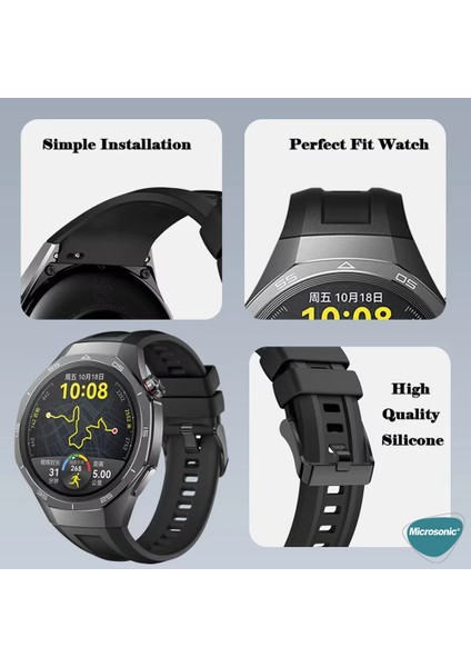 Huawei Watch Gt 6 Pro 46MM Kordon, Silicone Swiftbands Petrol Yeşili fırsatları