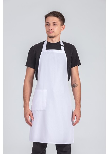 Erkek Boyundan Asmalı Barista Şef Mutfak Önlüğü