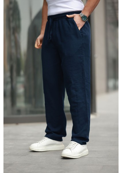 Keten Bağcıklı Jogger Pantolon fiyatları