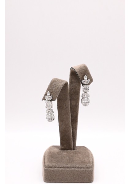 925 Ayar Gümüş Baget Kesim Zarif Set Takım indirimleri