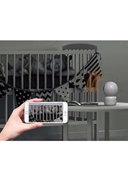 Akıllı Kamera 360 Derece Full HD 1080 Gece Görüşlü Beyaz Renkli Takip Özelliği indirimleri