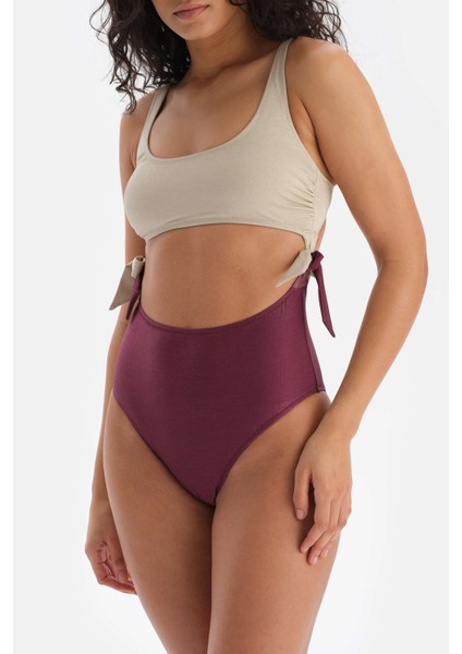 Bordo-Ekru Mayokini indirimleri