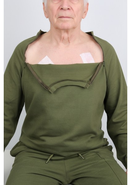 Adaptif Haki Kemoterapi Hasta Bakım ve Tedavi Kıyafeti modelleri