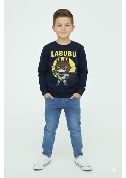 Erkek Takım Labubu Baskılı