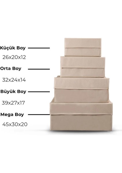 Çokamaçlı Kutu Hurç 4 Lü