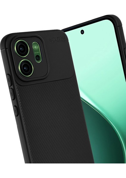 Oppo Reno 14F Uyumlu Kamera Korumalı (Karbon Tasarım) Koruyucu Lüx Silikon Kılıf modelleri