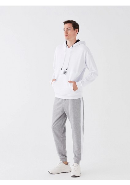 Xsıde Beyaz Uzun Kollu Baskılı Erkek Hoodie fiyatları