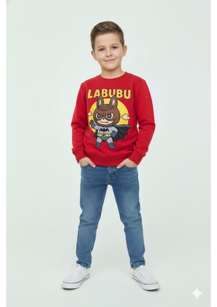 Erkek Takım Labubu Baskılı