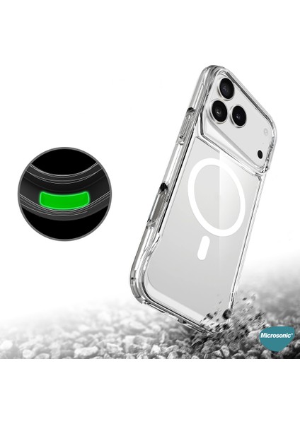 Apple iPhone 17 Pro Max Kılıf Magsafe Trex Bumper Şeffaf fiyatları