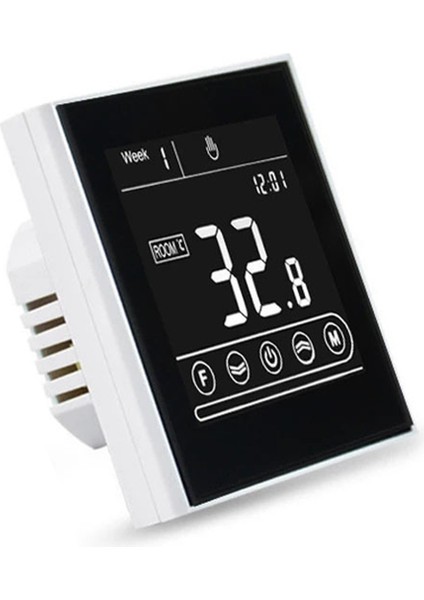 Tuya Akıllı Akıllı Wifi Termostat Oda Elektrikli/su/gaz Kazanı Zemin Isıtma Sıcaklık Kontrol Cihazı 16A Beyaz (Yurt Dışından)